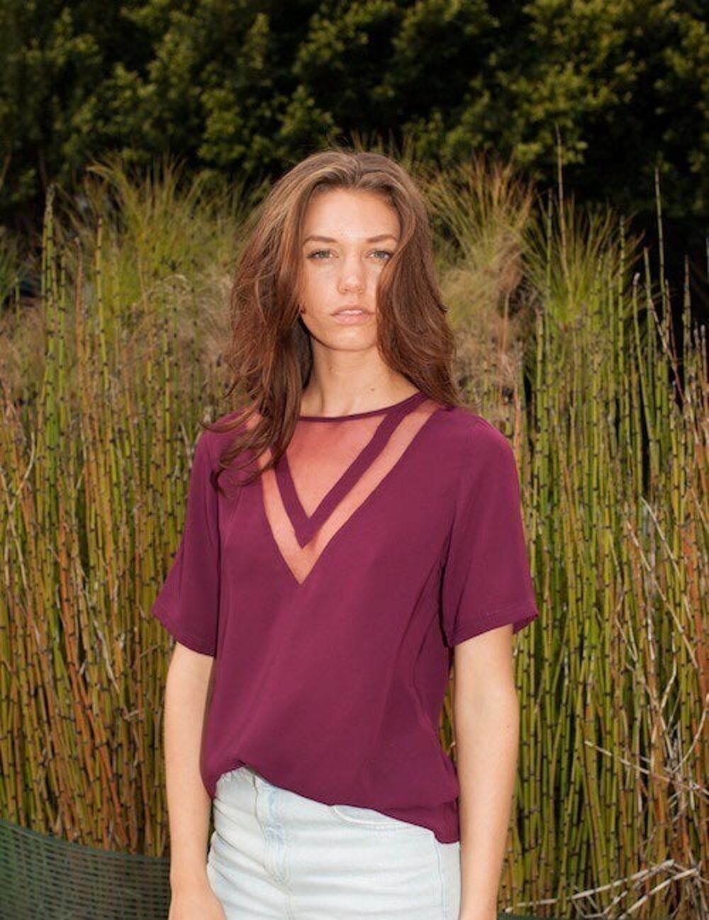 GAT RIMON Viva Blouse sz S/M